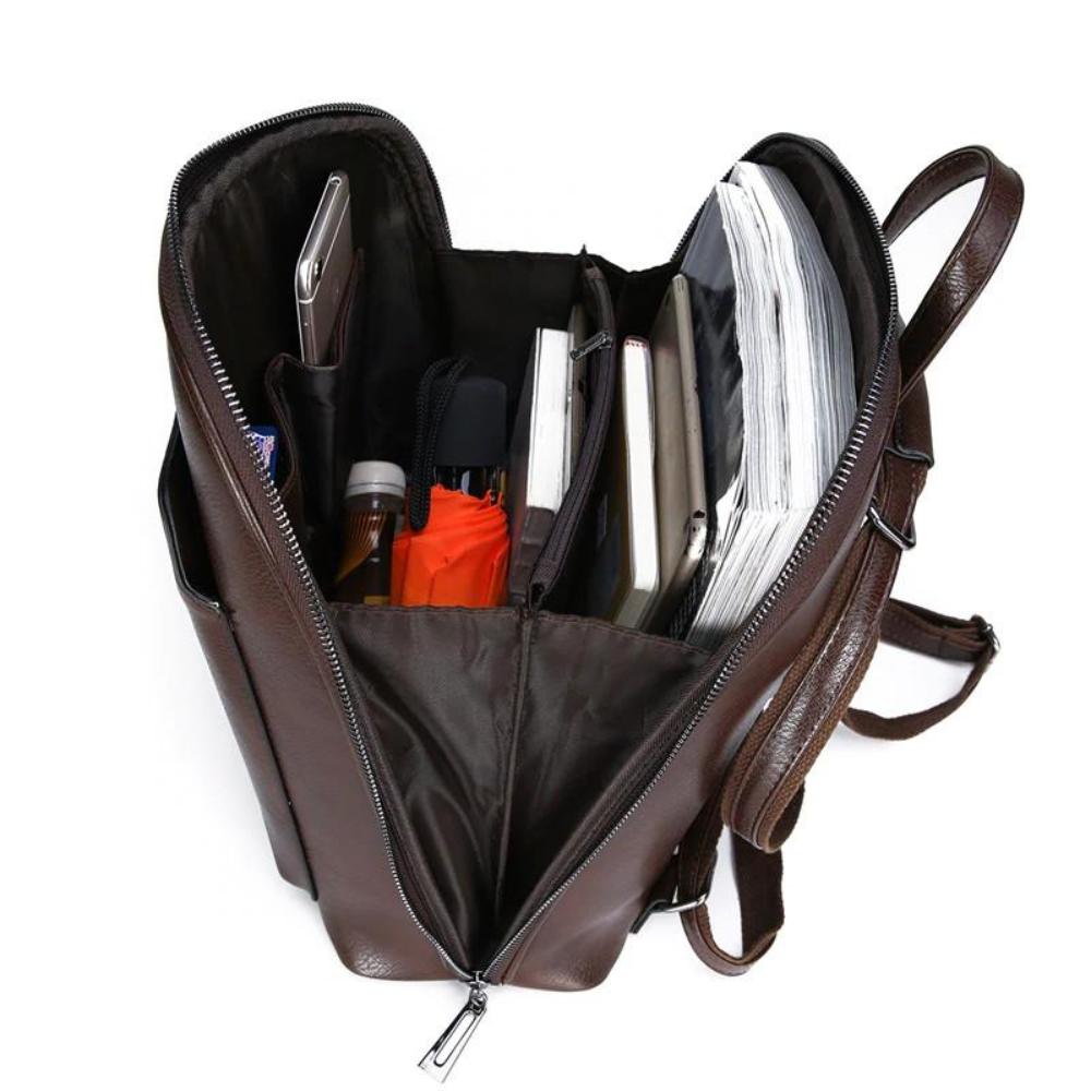 Saskia - Zaino classico con doppia zip