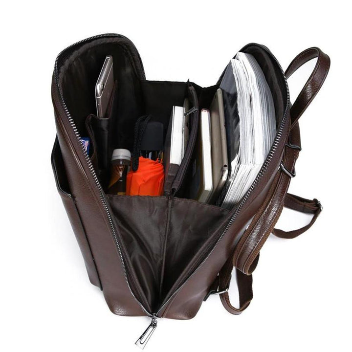 Saskia - Zaino classico con doppia zip