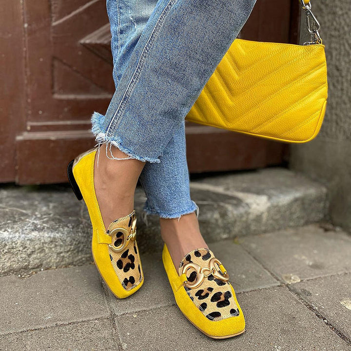 Caia™ - Mocassini con stampa leopardata