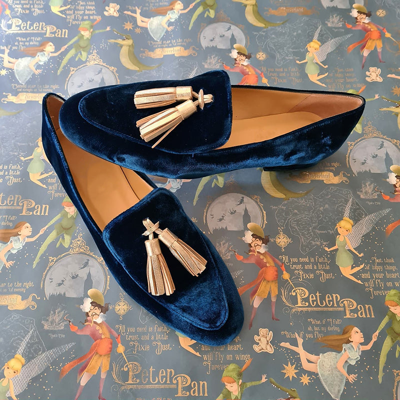 Mai™ - Scarpe rétro senza lacci con frange