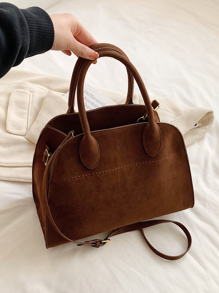 Beatrix | Borsa effetto camoscio