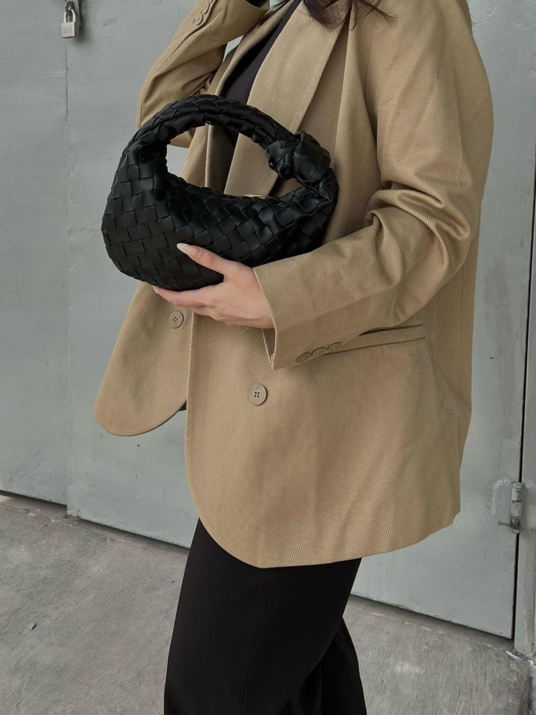 Marigold | Mini borsa con manico intrecciato