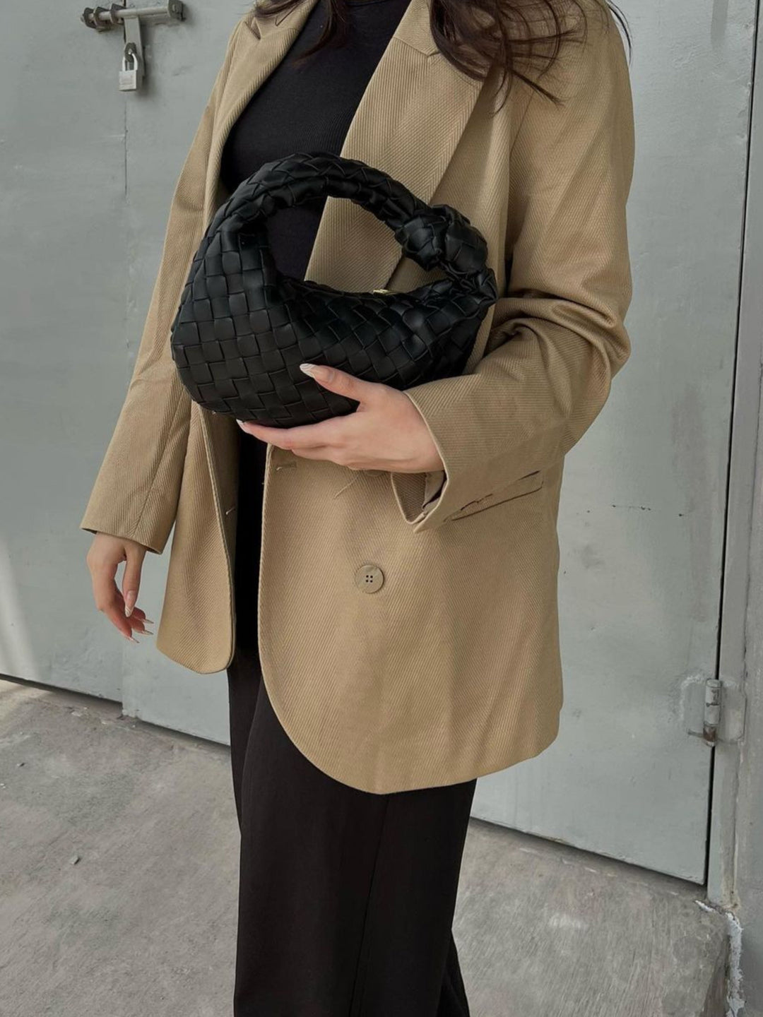 Marigold | Mini borsa con manico intrecciato
