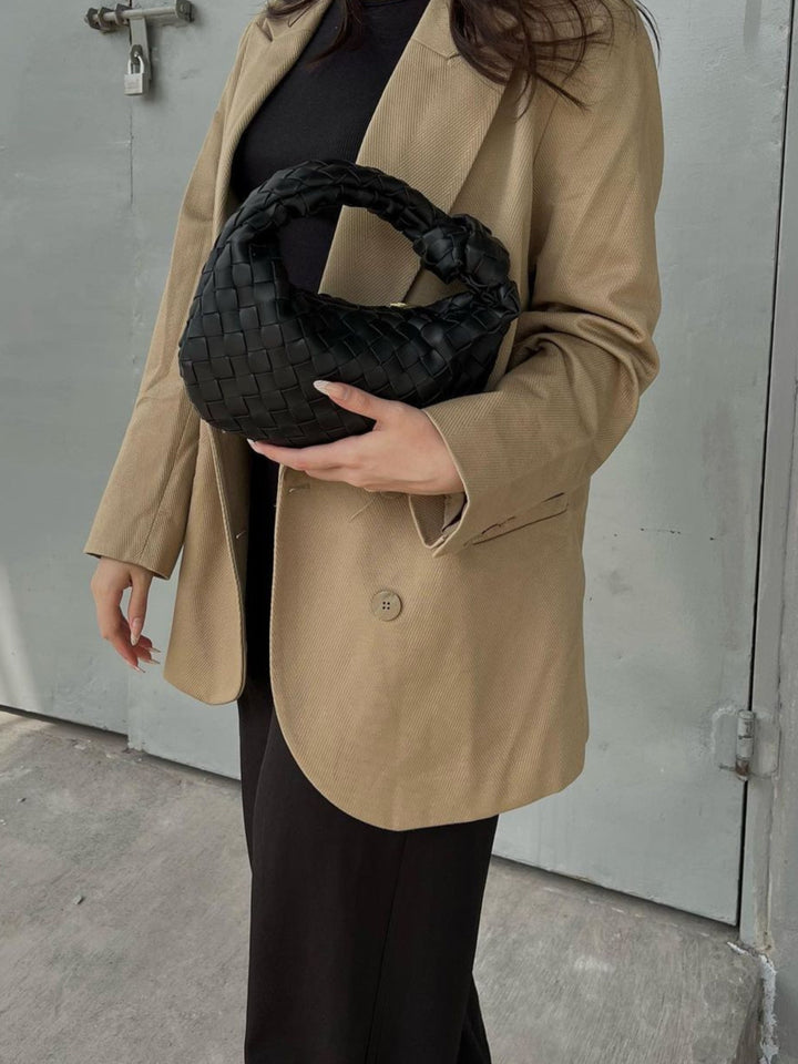 Marigold | Mini borsa con manico intrecciato
