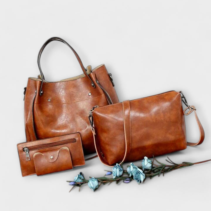 Azura - Set vintage da 4 borse