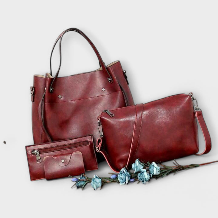 Azura - Set vintage da 4 borse