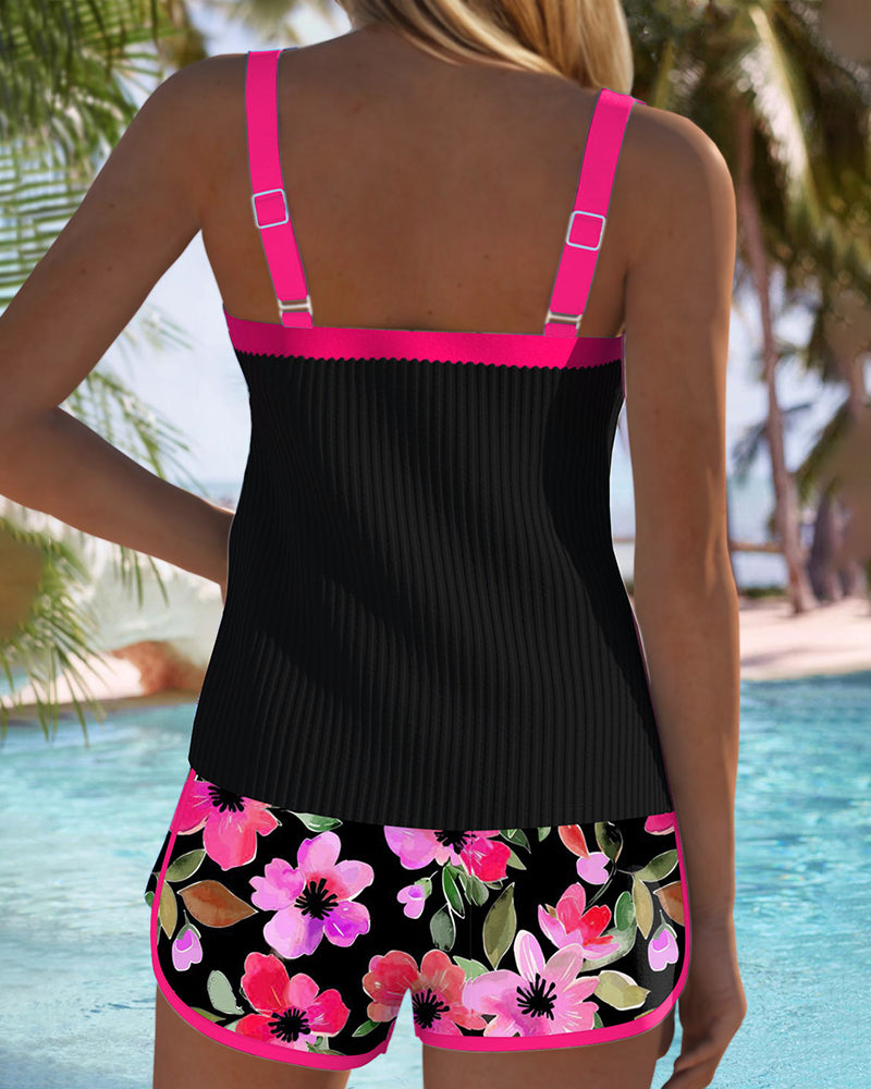 Laluna® | Completo Tankini Elegante a Due Pezzi