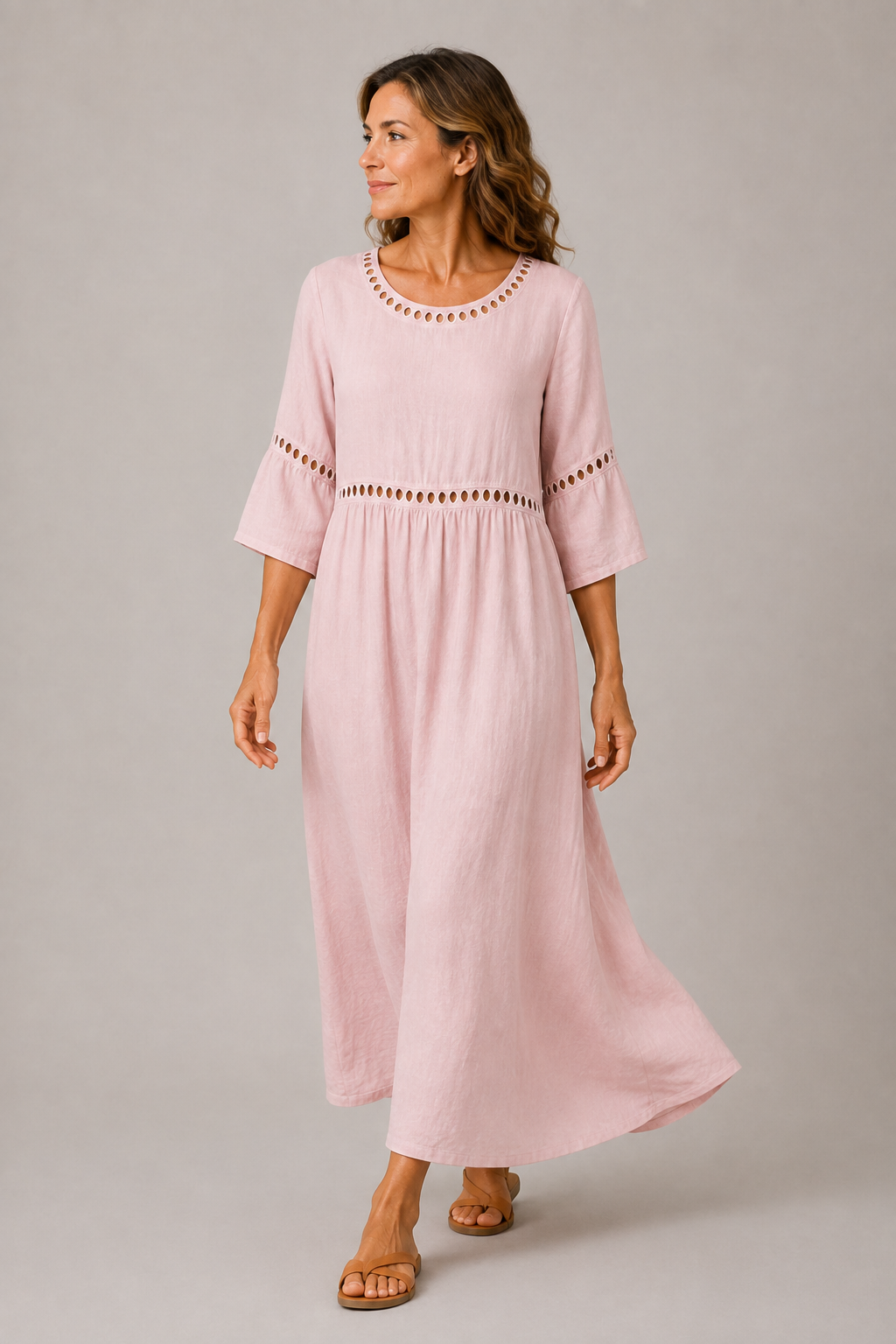 Enora | Abito Lungo Fluido ed Elegante