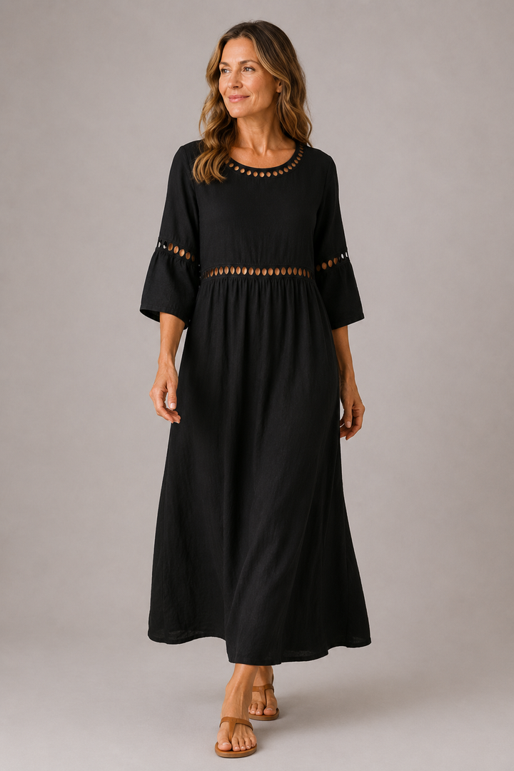 Enora | Abito Lungo Fluido ed Elegante