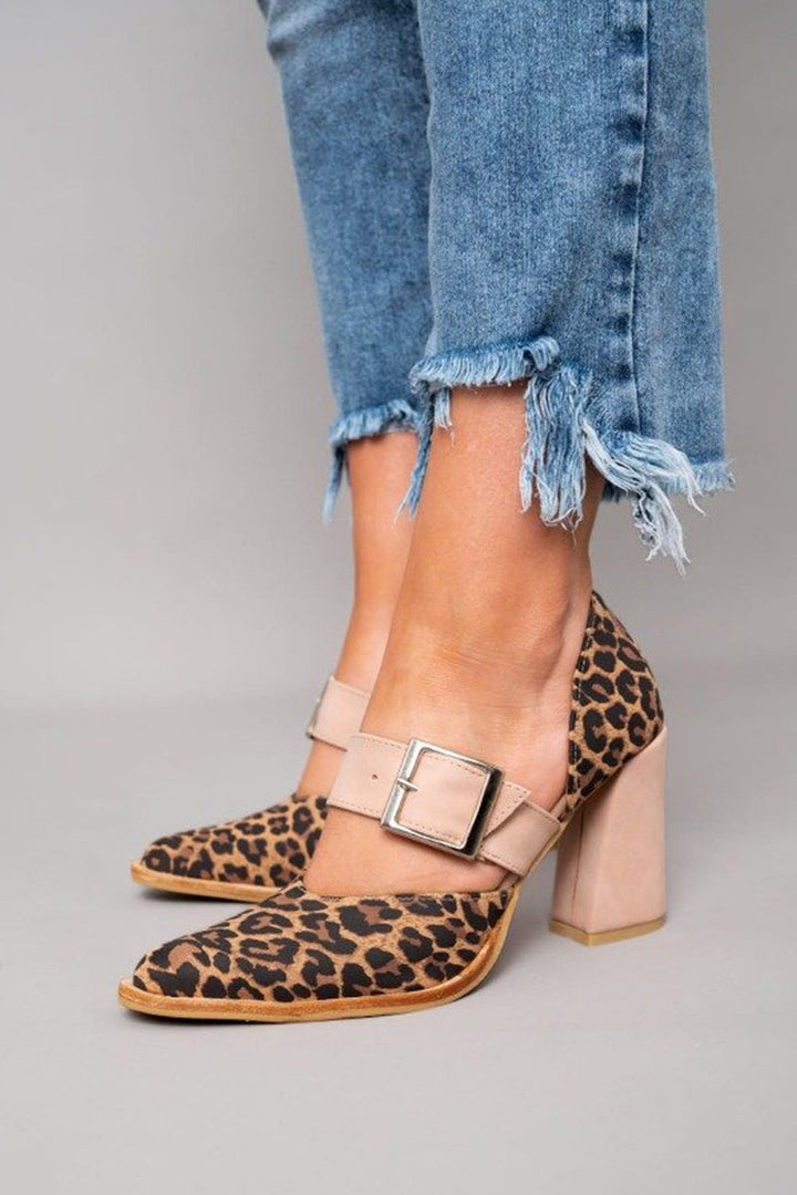 Adalina™ - Sandali scamosciati leopardati