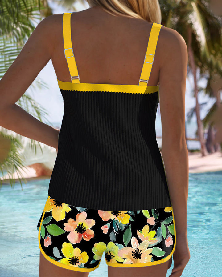 Laluna® | Completo Tankini Elegante a Due Pezzi