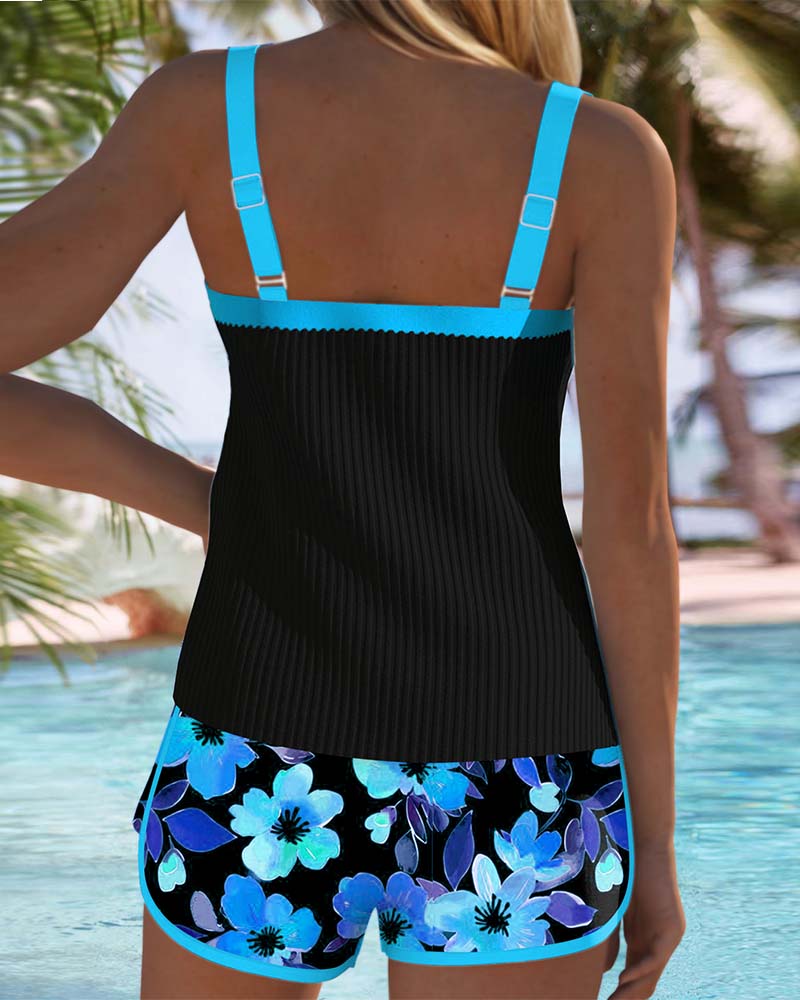 Laluna® | Completo Tankini Elegante a Due Pezzi