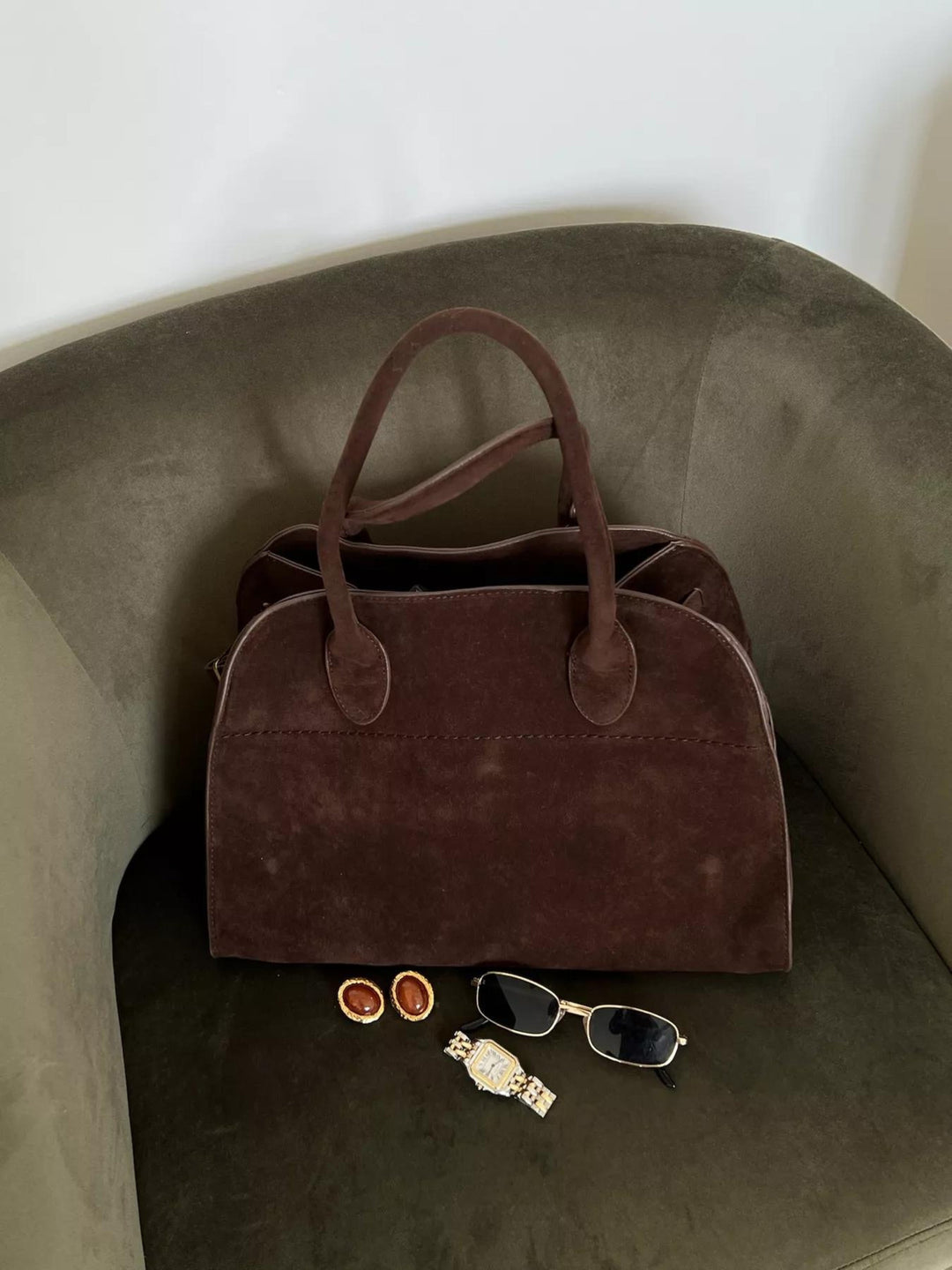 Beatrix | Borsa effetto camoscio
