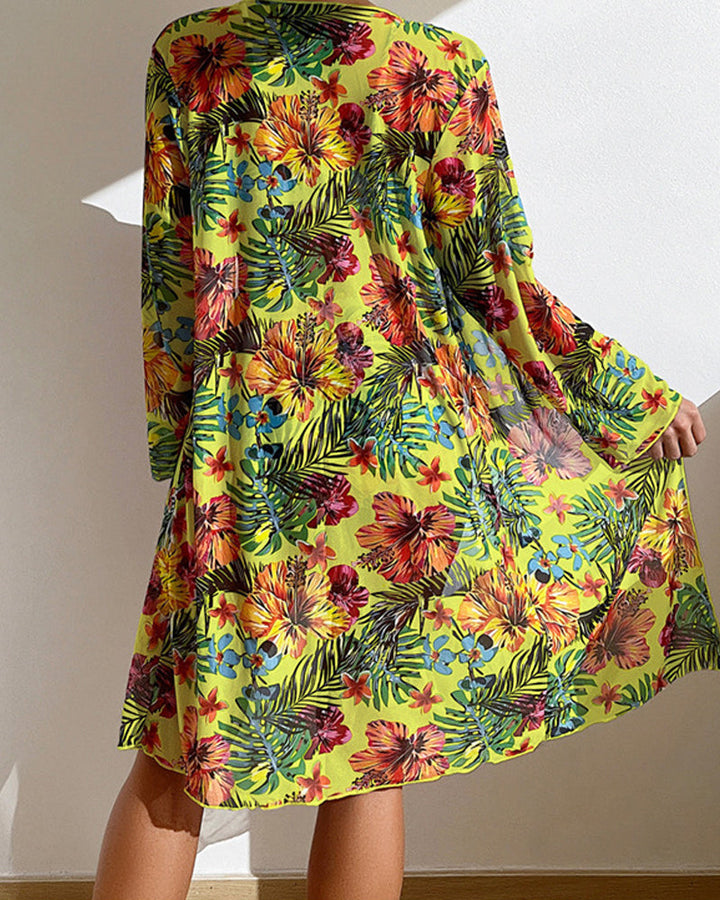Glenda - Bikini con Gonnellino Floreale