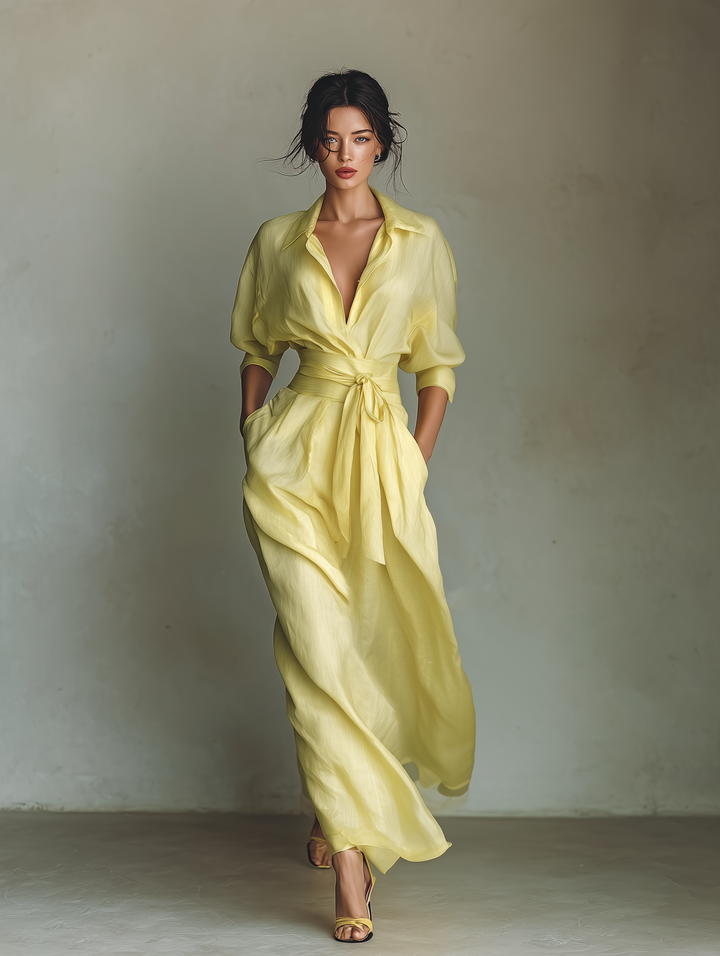 Inna - Abito Camicia Lungo