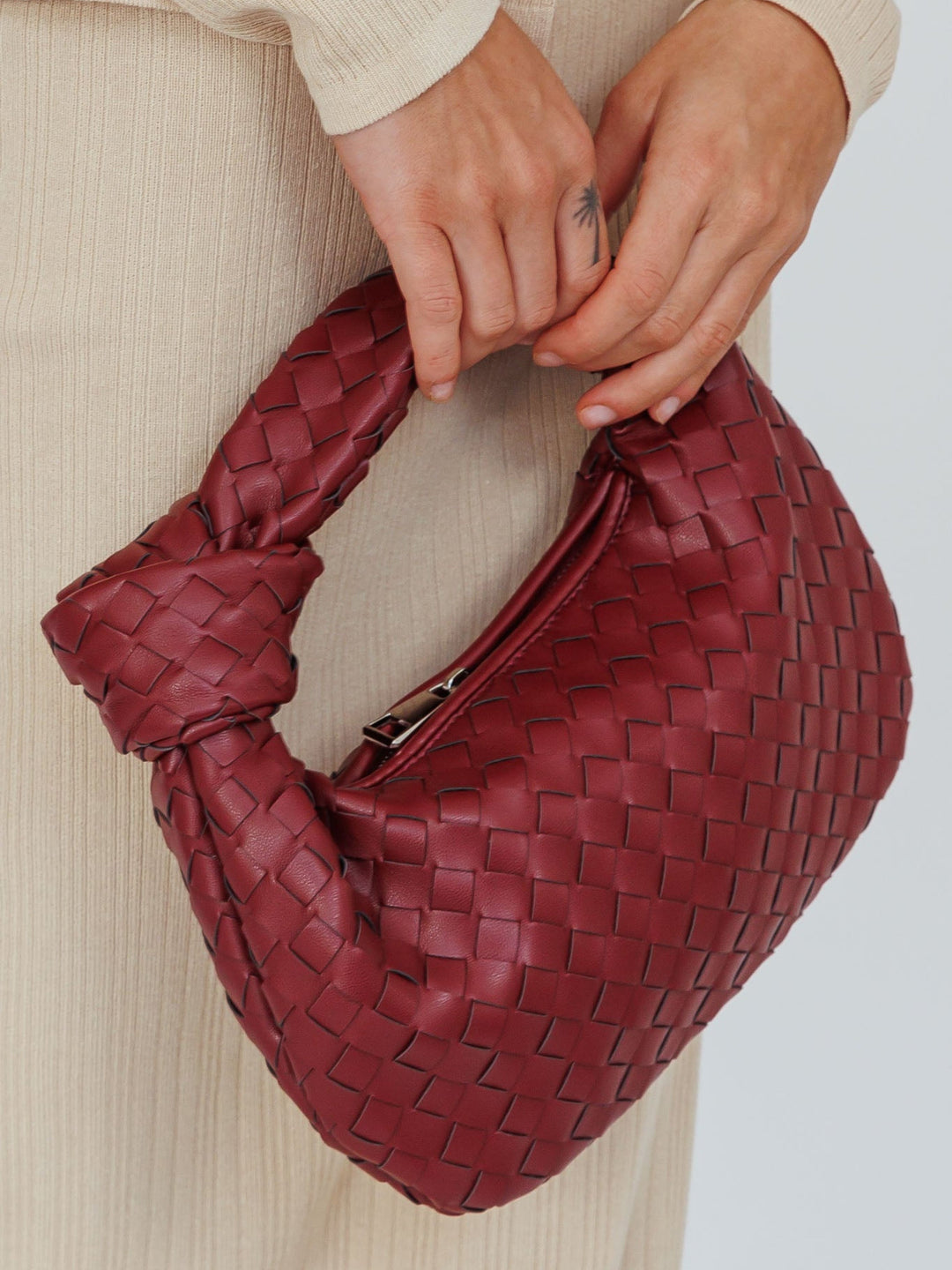 Marigold | Mini borsa con manico intrecciato