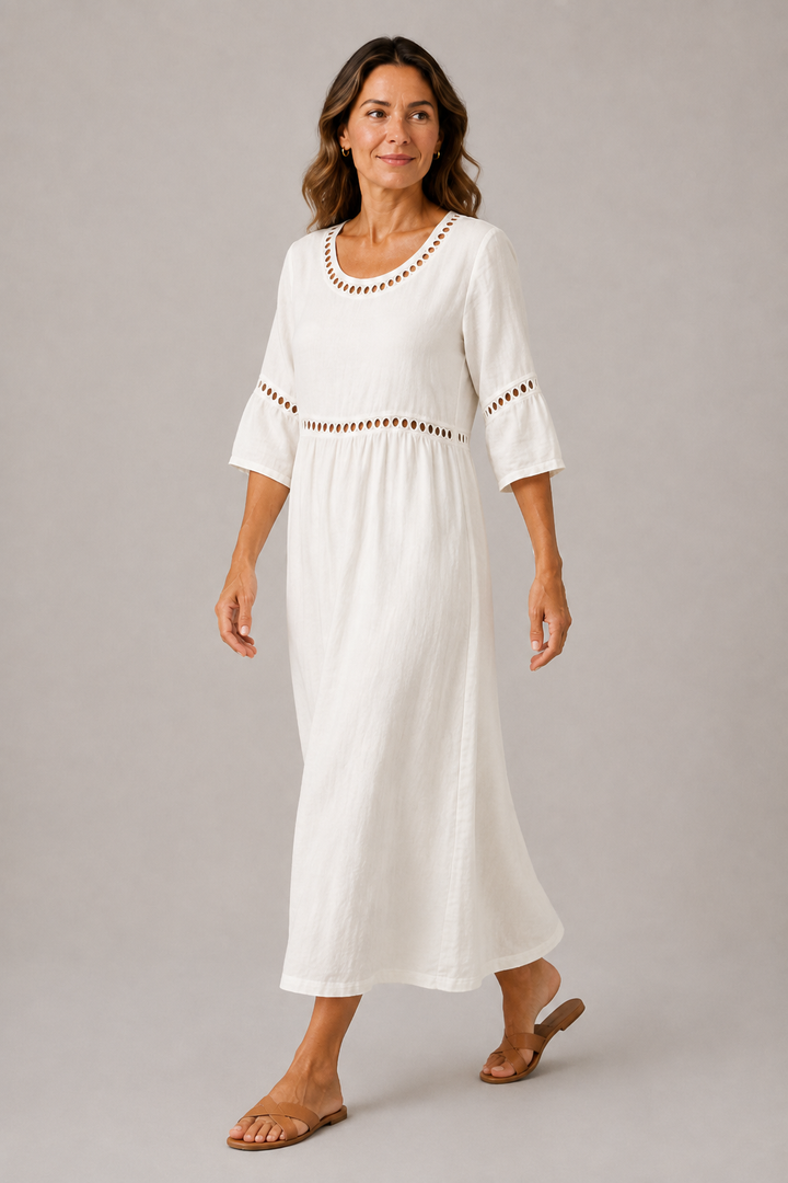 Enora | Abito Lungo Fluido ed Elegante