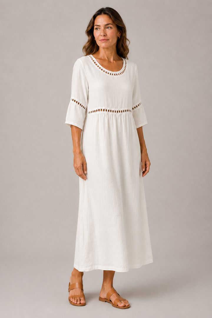Enora | Abito Lungo Fluido ed Elegante