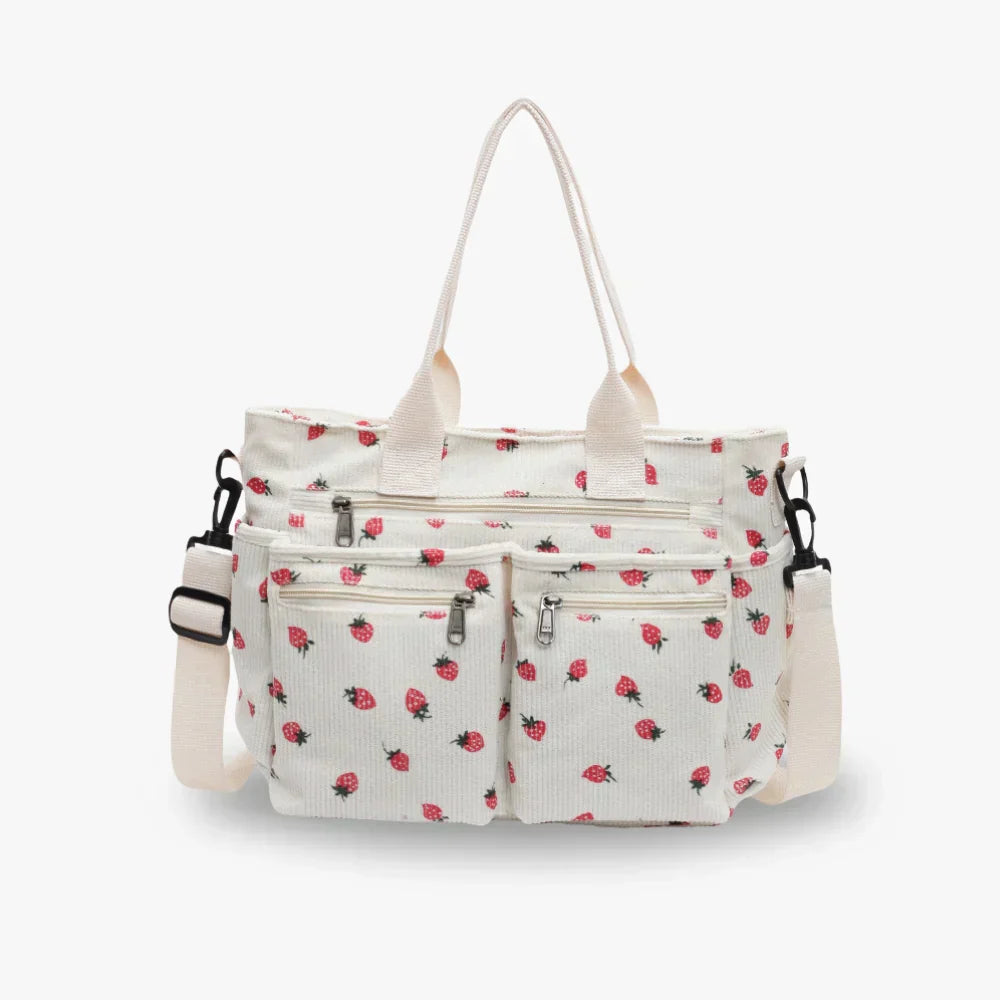 Rosie | Borsa fragola capiente