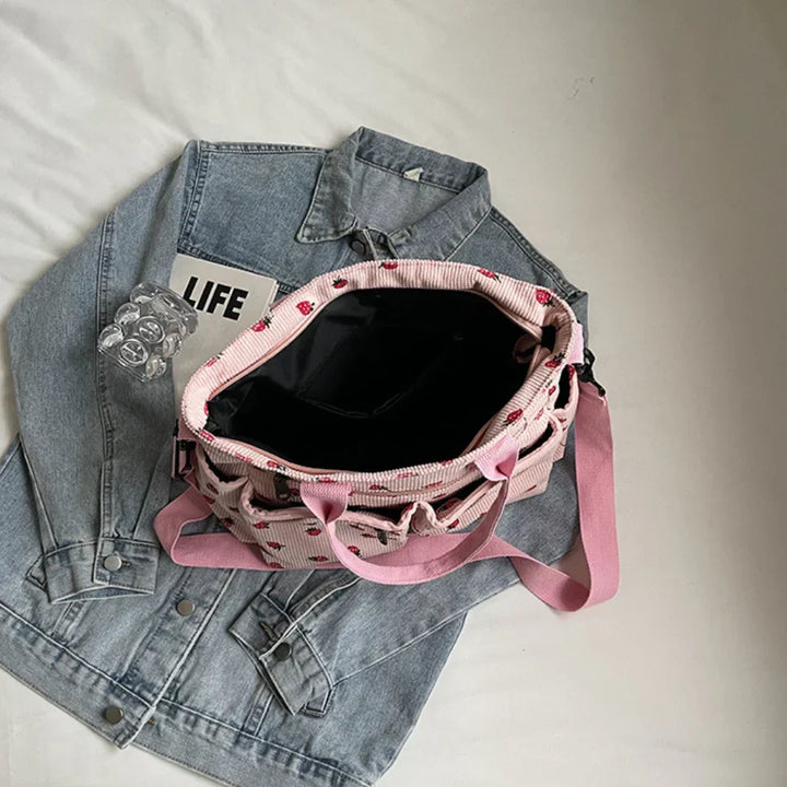 Rosie | Borsa fragola capiente