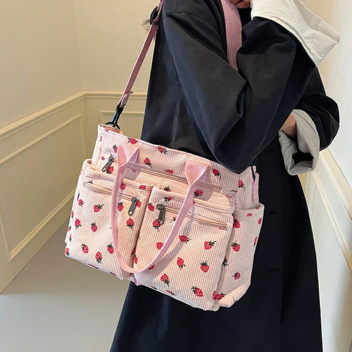 Rosie | Borsa fragola capiente