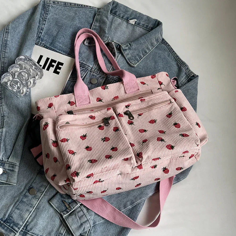 Rosie | Borsa fragola capiente