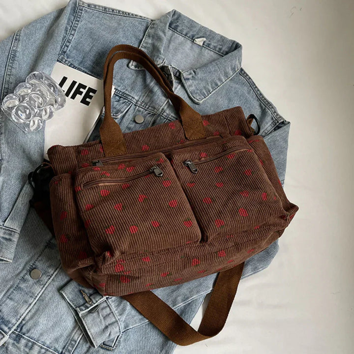Rosie | Borsa fragola capiente