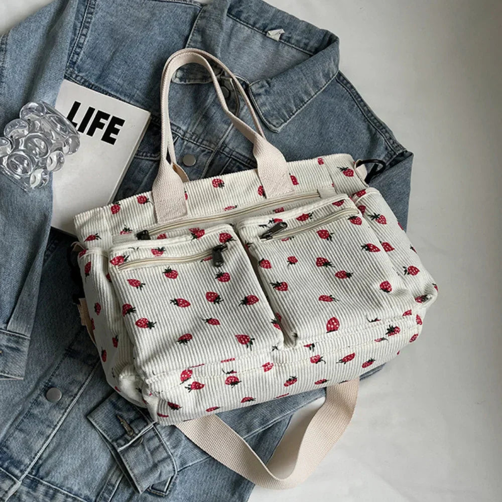 Rosie | Borsa fragola capiente