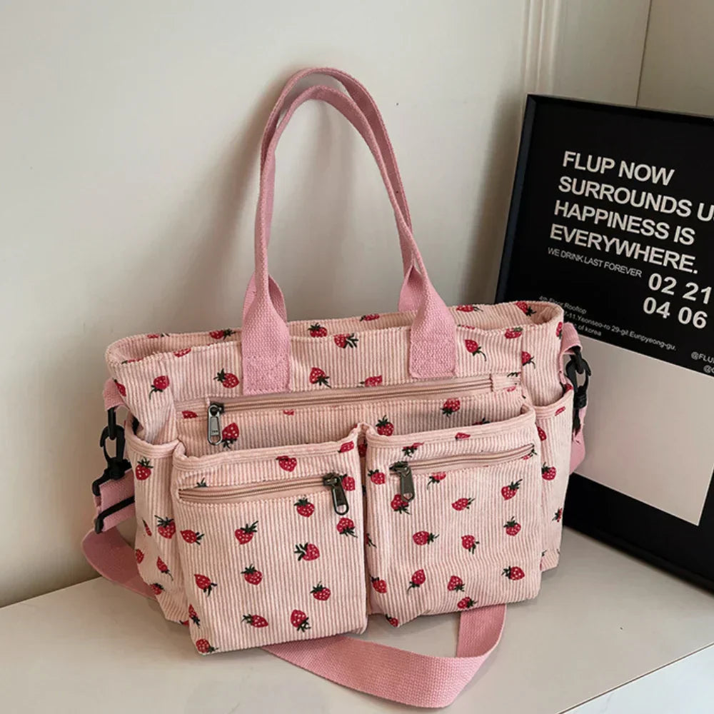Rosie | Borsa fragola capiente