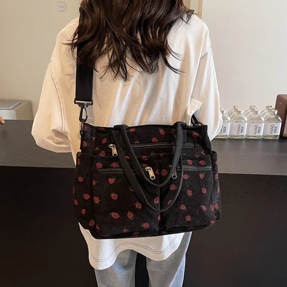 Rosie | Borsa fragola capiente