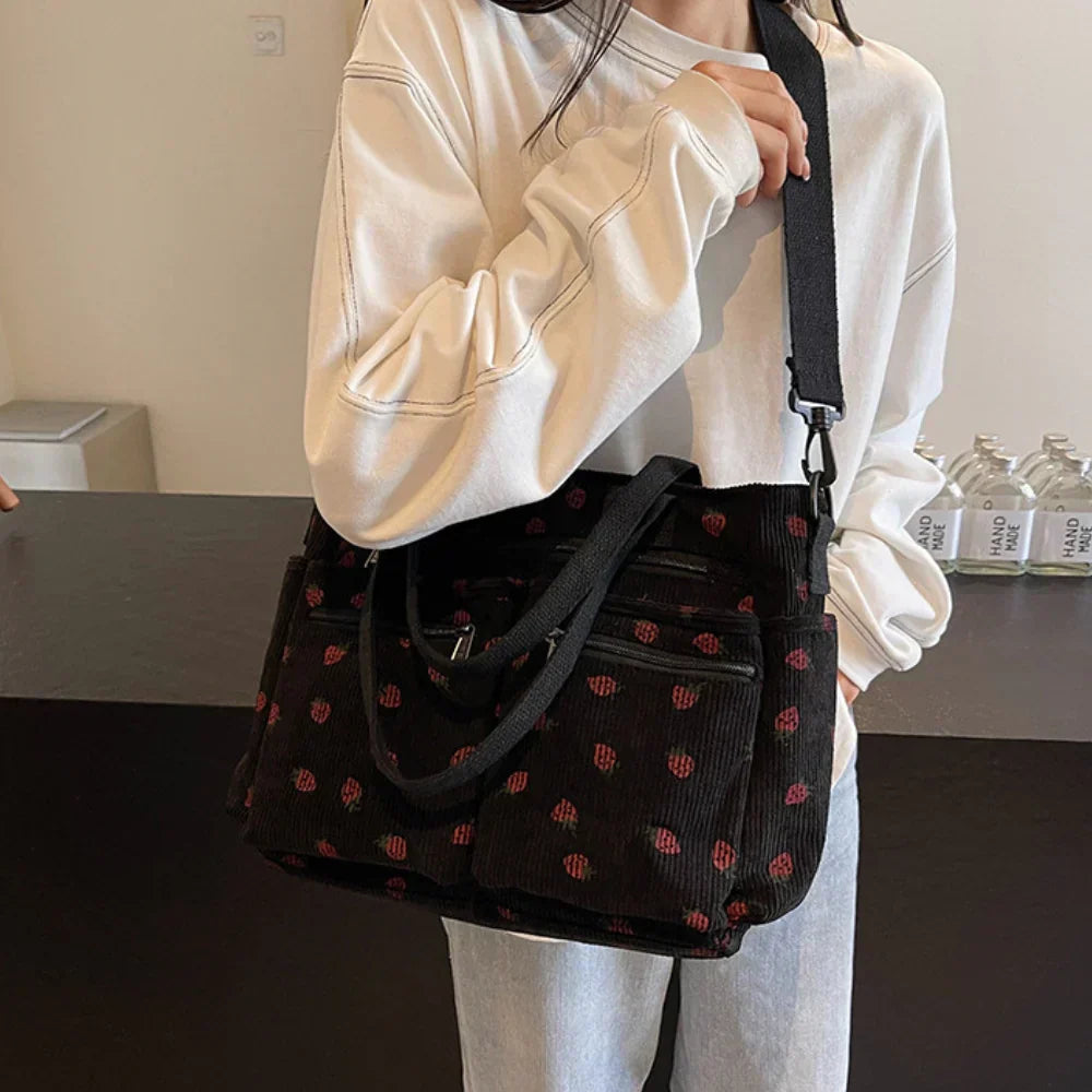 Rosie | Borsa fragola capiente