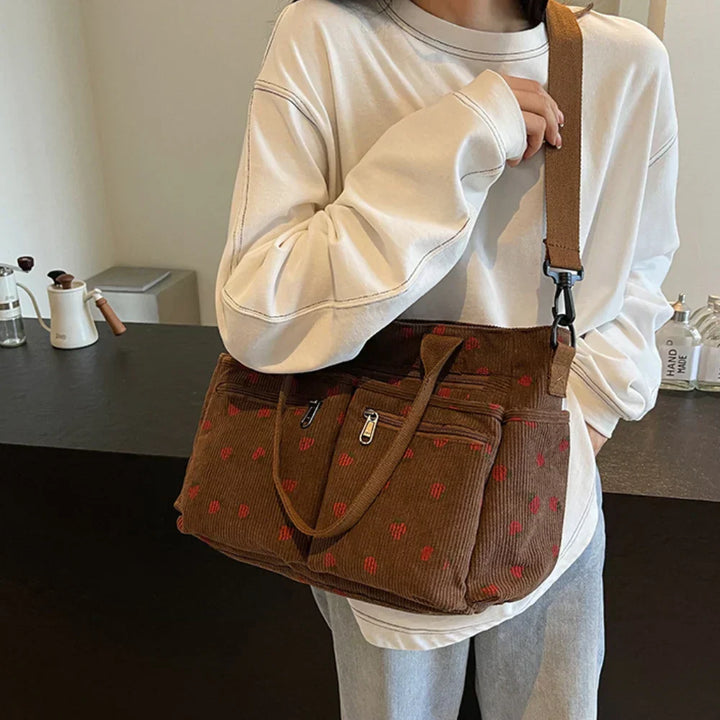 Rosie | Borsa fragola capiente