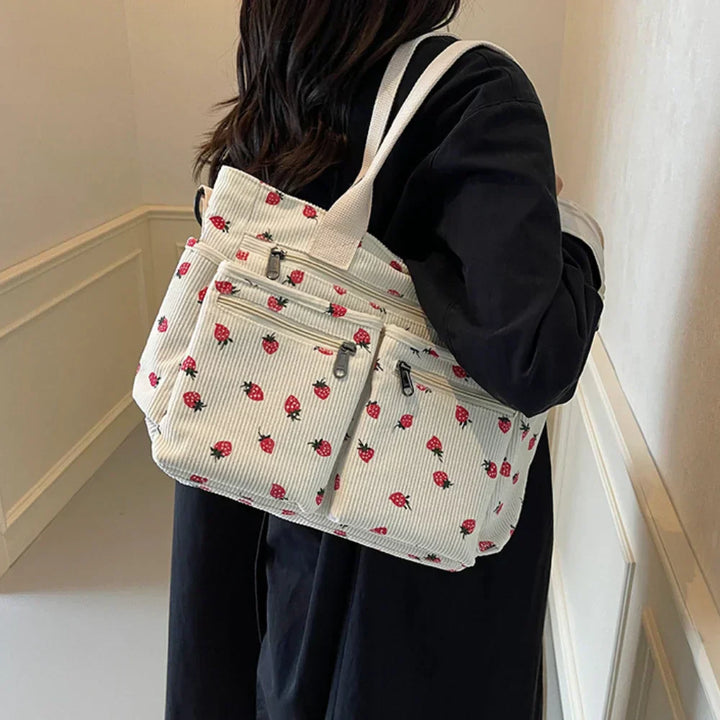 Rosie | Borsa fragola capiente