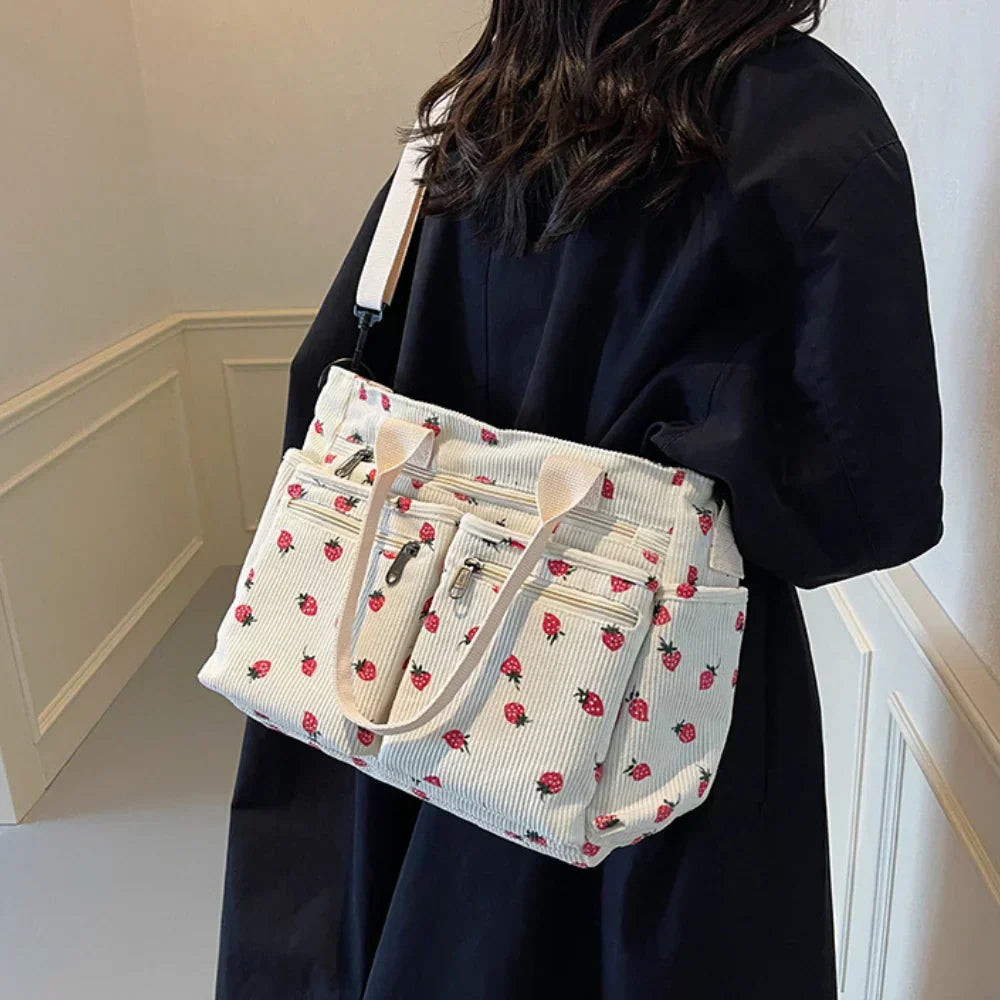 Rosie | Borsa fragola capiente
