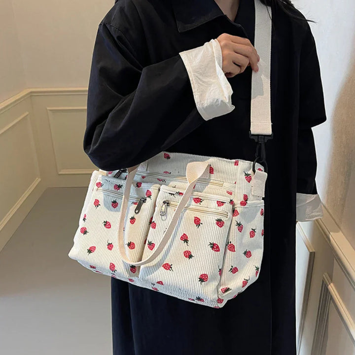 Rosie | Borsa fragola capiente