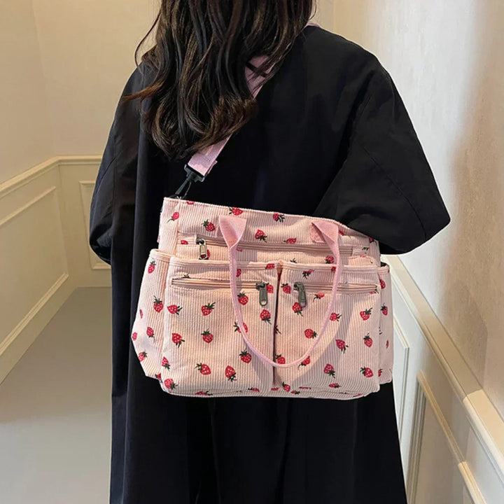 Rosie | Borsa fragola capiente