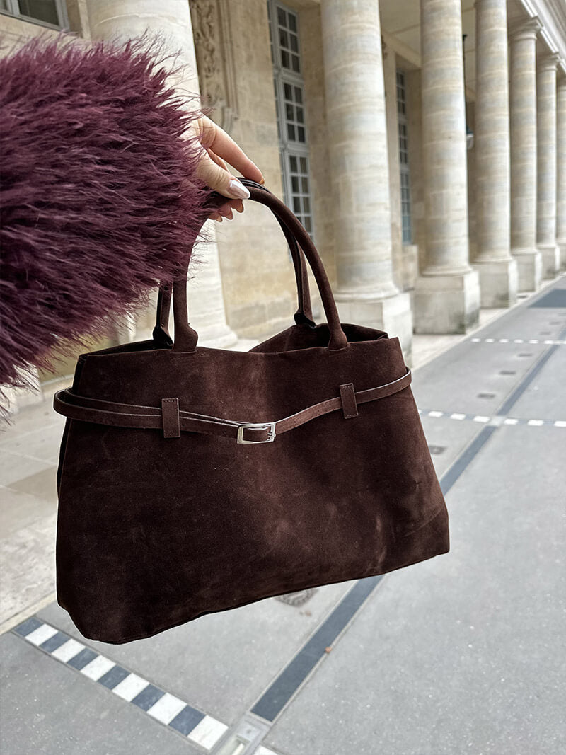 Rosalia | Borsa effetto camoscio