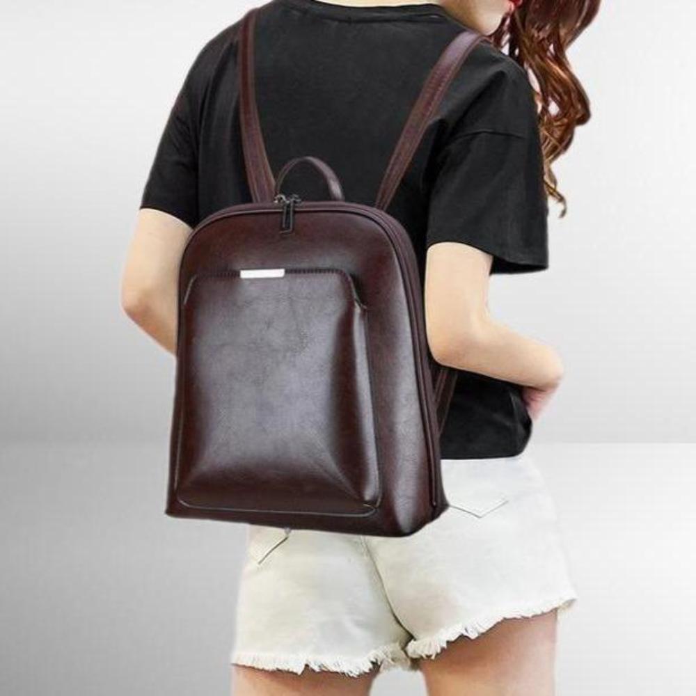 Saskia - Zaino classico con doppia zip