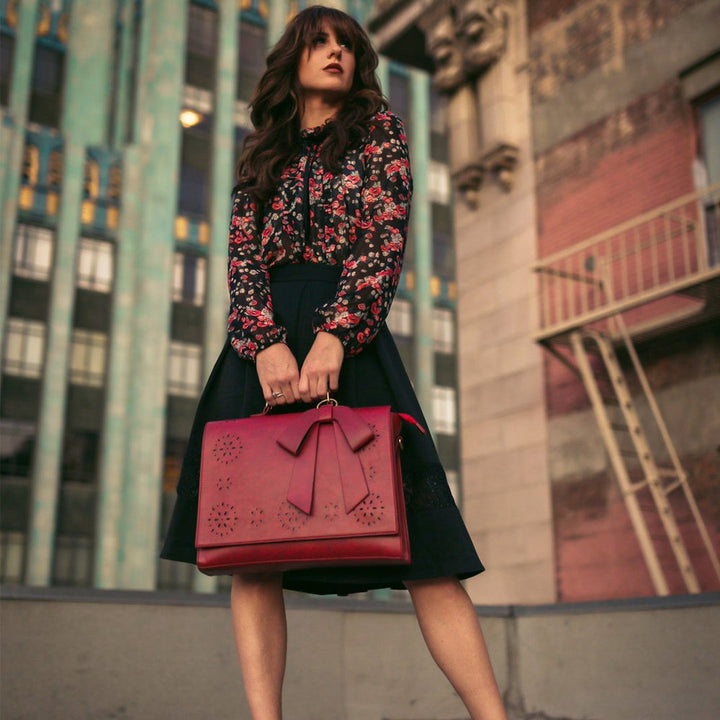 Bernadette - Borsa con fiocco