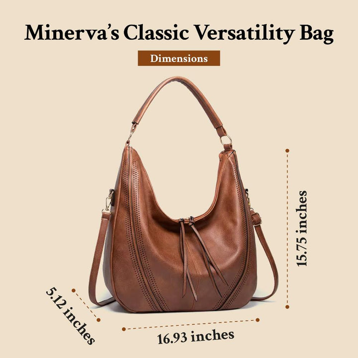 Brunhilde - Borsa a spalla vintage versatile