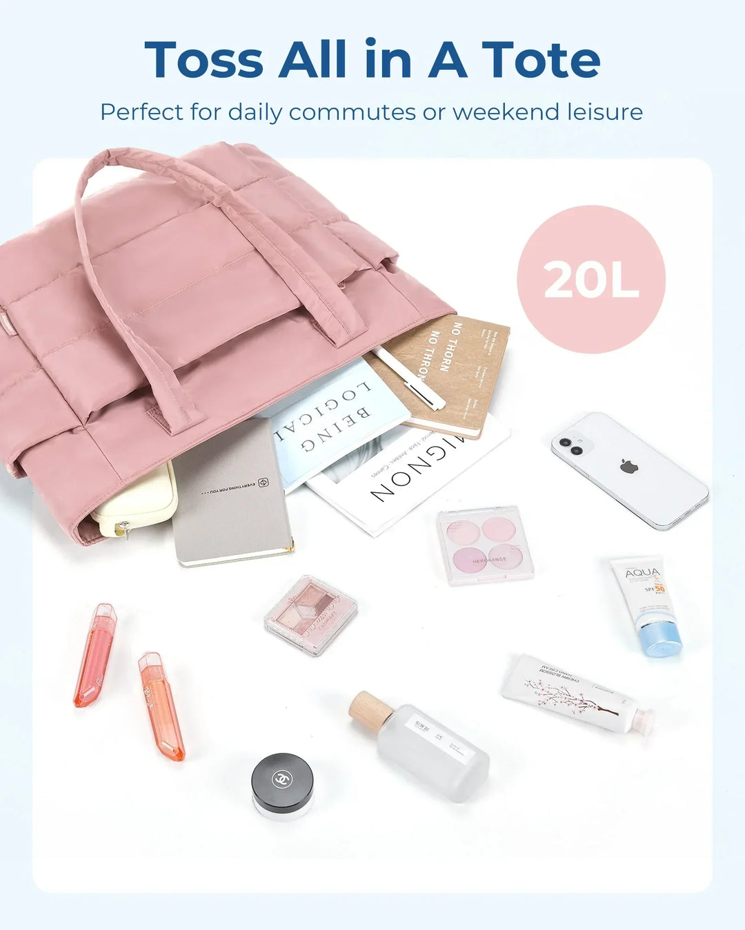 Ava | Borsa imbottita capiente