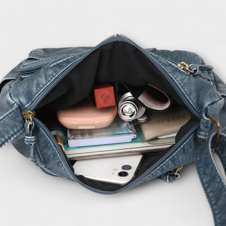 Fenix - Borsa in pelle stile rétro