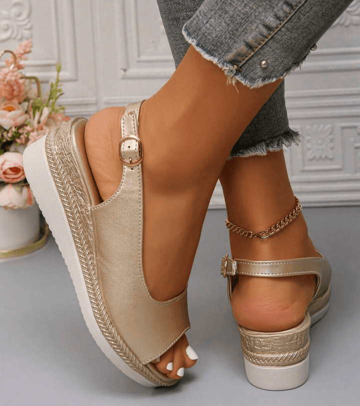 Chelsea | Sandali espadrillas ortopedici con cinturino posteriore