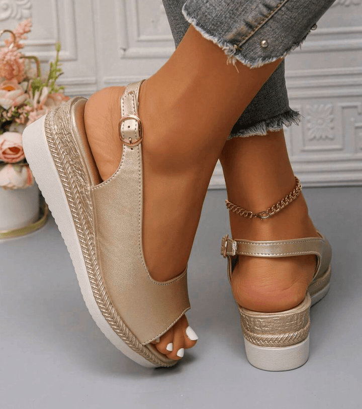 Chelsea | Sandali espadrillas ortopedici con cinturino posteriore