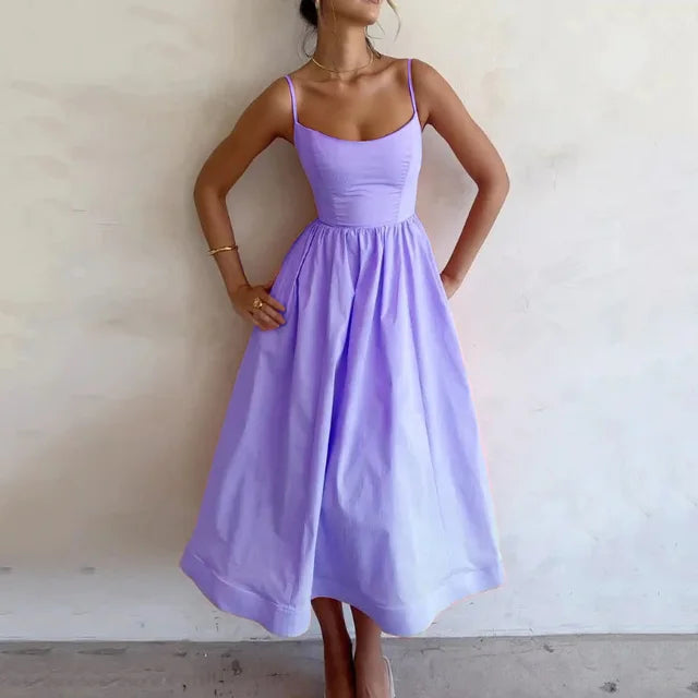 Jovie - Abito Midi con Spalline