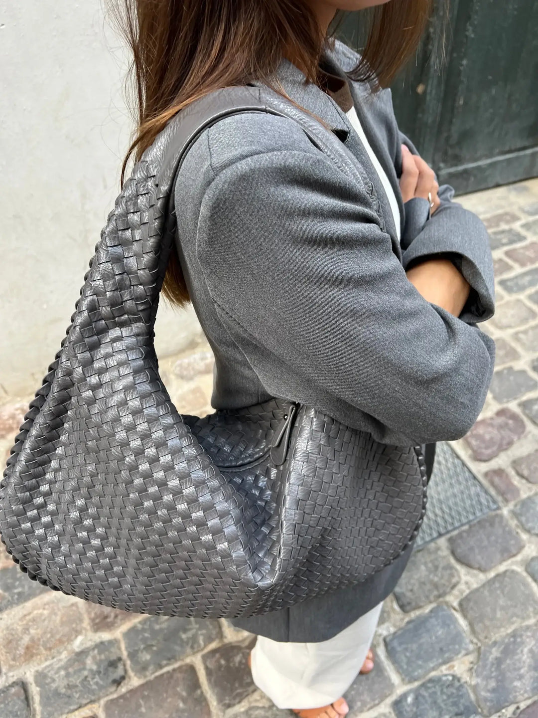 Amelia | Borsa a spalla intrecciata