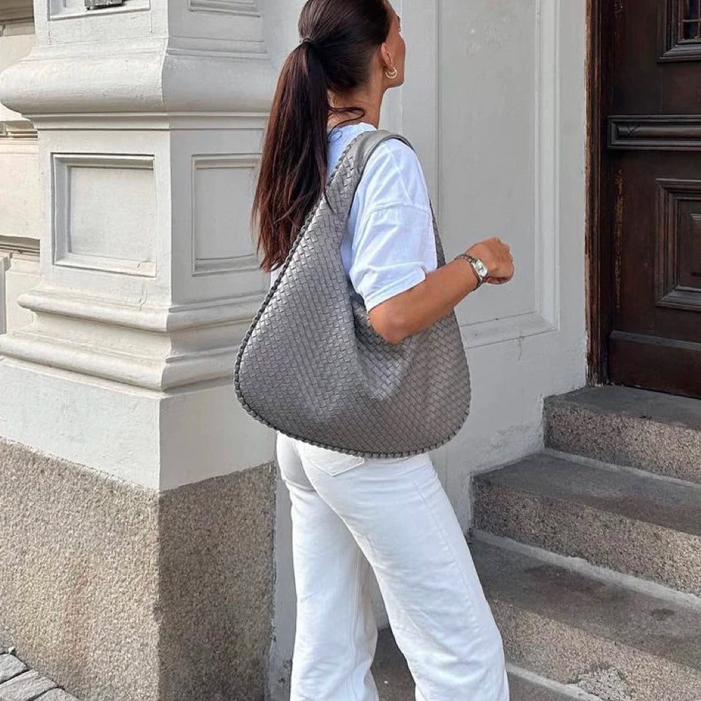 Amelia | Borsa a spalla intrecciata