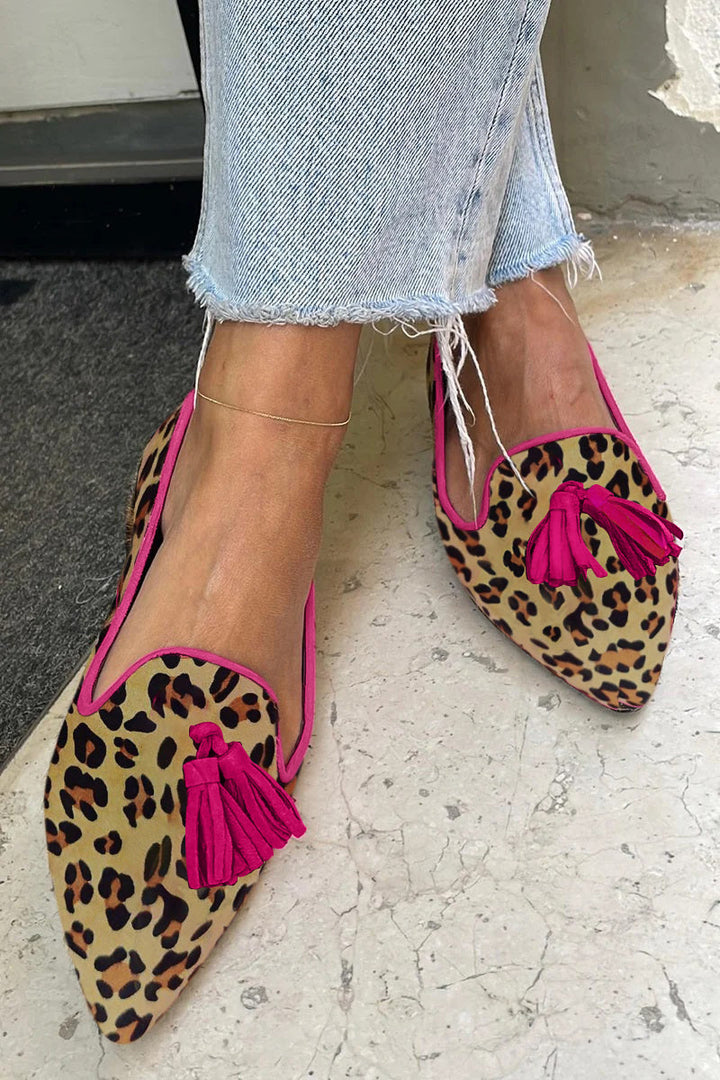 Asma™ - Scarpe basse con stampa leopardata