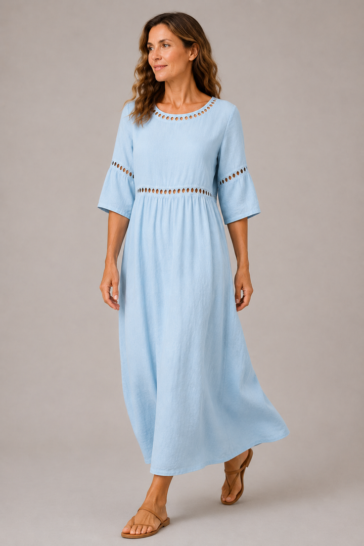 Enora | Abito Lungo Fluido ed Elegante