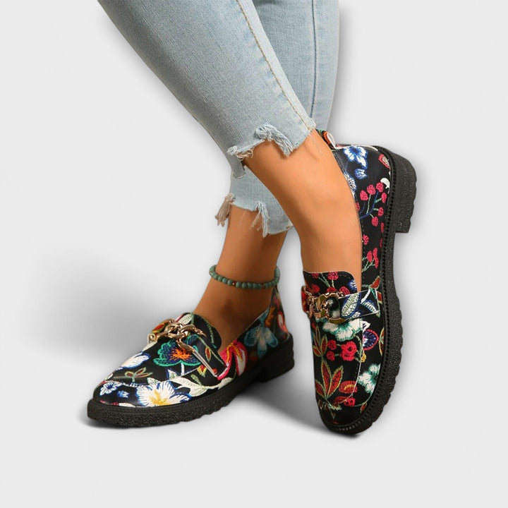 Camille - Mocassini multicolore decisi